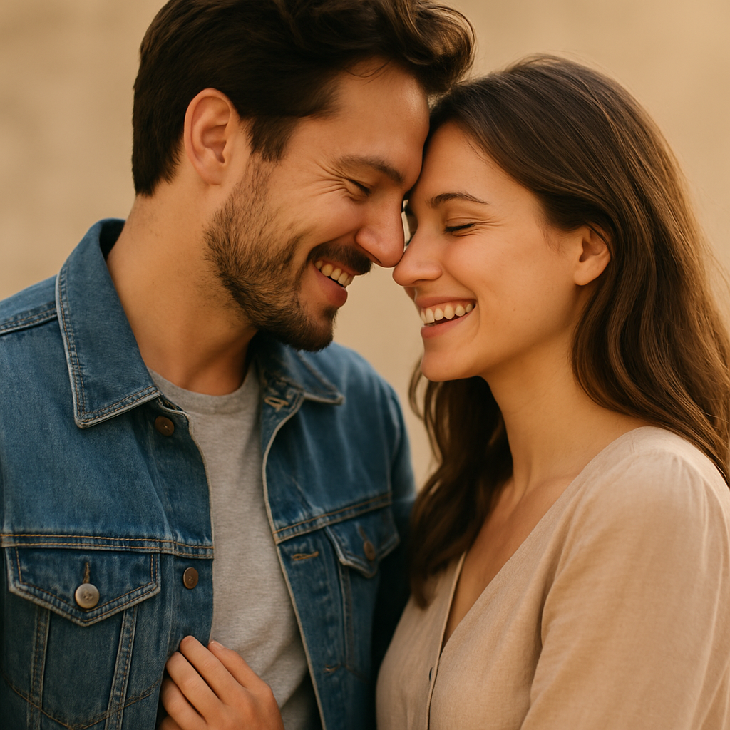 Happy couple