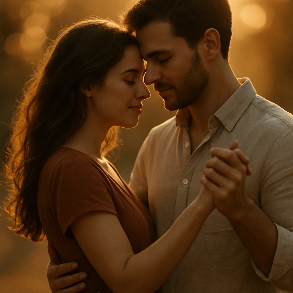 Couple dancing